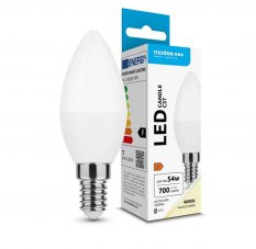 LED žárovka se závitem E14 (7W svítí jako 54W) - neutralní bílá