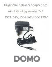 Nabíječka pro Aku vysavače 2v1 DOMO DO215SV / DO216SV / DO217SV