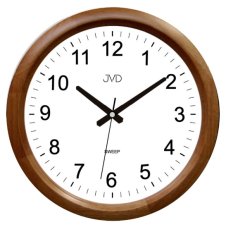 Nástěnné hodiny 34cm s plynulým chodem JVD NS8017.2