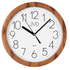 Nástěnné hodiny 25cm s plynulým chodem JVD H612.19