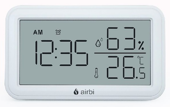 Pokojový teploměr a vlhkoměr Airbi Indoor - bílý