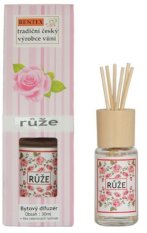 Difuzér 30ml + 6ks tyčinek růže