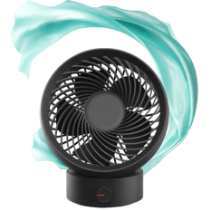 Přenosný stolní AKU (2000mAh)  ventilátor Airbi Cool