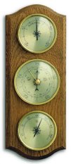 Meteostanice analogová na dřevěné podložce TFA 20.1000.01