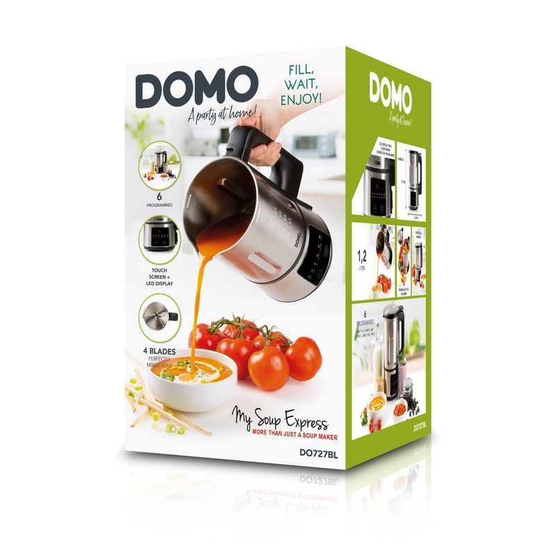 Automatický polévkovar s funkcí marmelády DOMO DO727BL