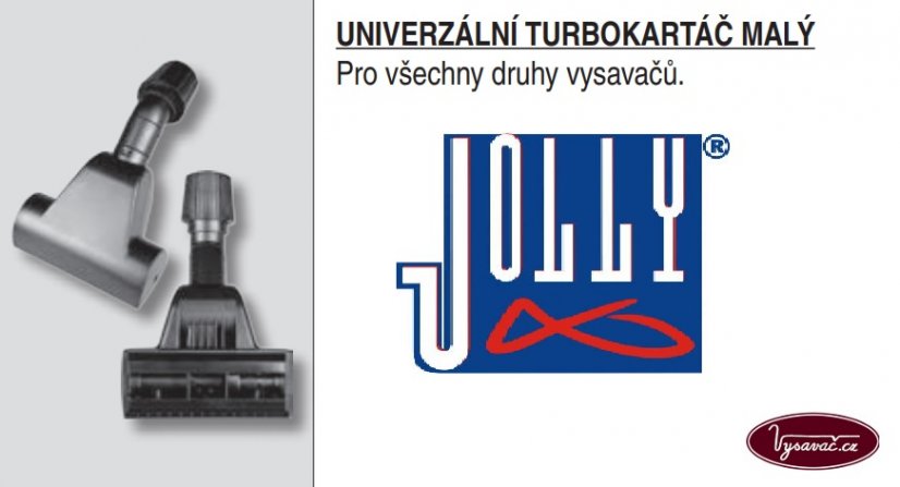 Univerzální turbokartáč Jolly 4014 - malý