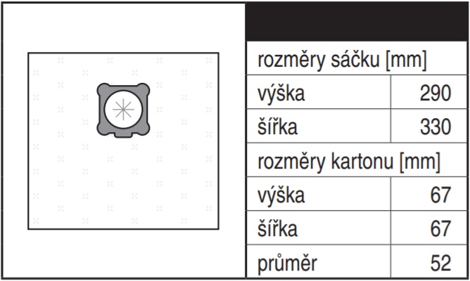 Sáčky do vysavače Rowenta RO 4400…4499 Silence Force Compact