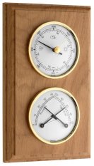 Meteostanice analogová na dřevěné podložce TFA 20.1087.01