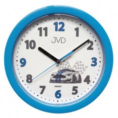 Dětské nástěnné hodiny s plynulým chodem 25cm JVD HP612.D5