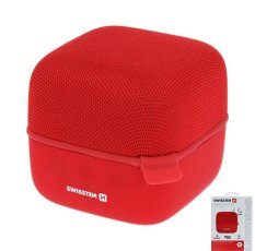 Bluetooth reproduktor 10W Music Cube červený