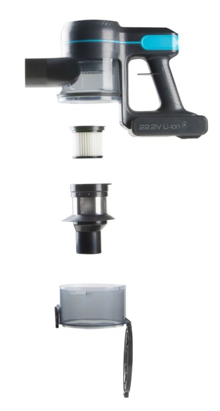 Tyčový vysavač 2v1 - 22.2 V - DOMO DO1135SV