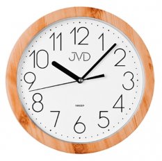 Nástěnné hodiny 25cm s plynulým chodem JVD H612.18