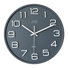 Nástěnné hodiny 31cm s plynulým chodem JVD HX2472.1