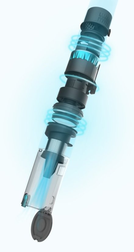 Tyčový aku vysavač 2v1 s BLDC motorem - DOMO DO244SV