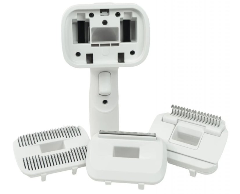 PET kartáč se třemi výměnnými hlavicemi Ø32/35mm