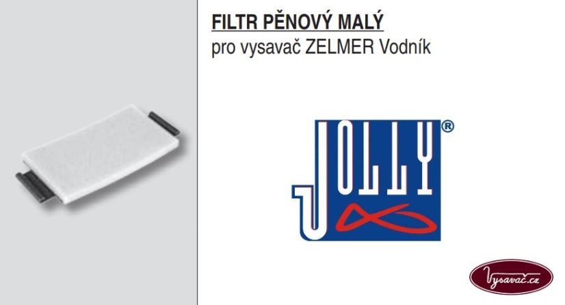 Filtr pěnový malý pro Zelmer Vodník