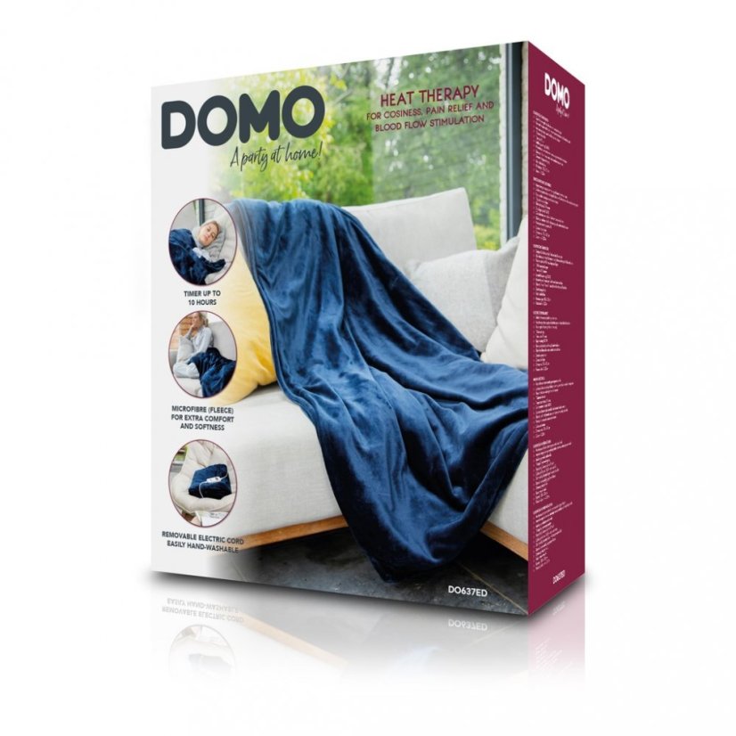 Vyhřívaná deka DOMO DO637ED