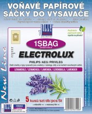 Papírové sáčky do vysavače 1SBAG s vůní levandule