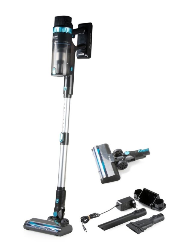 Tyčový aku vysavač 2v1 s BLDC motorem - DOMO DO244SV