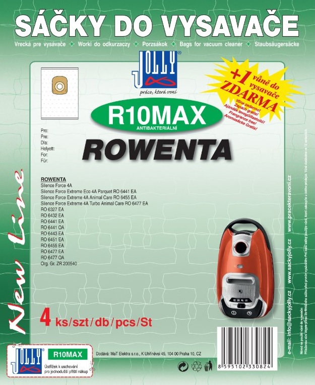 Sáčky do vysavače Rowenta Green Force Effitech Total Clean ECO RO6189EA