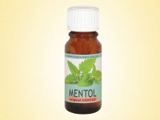 Vonný olej s vůní mentol