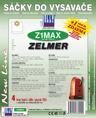 Sáčky do vysavače Zelmer ECO, Zelmer Compact 1010…1057