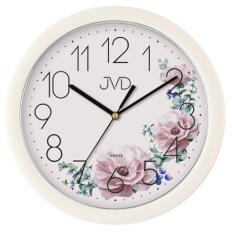 Nástěnné hodiny s plynulým chodem JVD HP612.D8