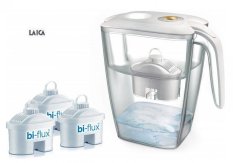 Set konvice a 3ks filtrů Laica XXL Firenze 3,7 L J9068A1 zlatá