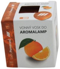 Vonný vosk palmový kostičky 8ks pomeranč
