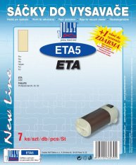 Papírové sáčky do vysavače ETA5 - Jolly