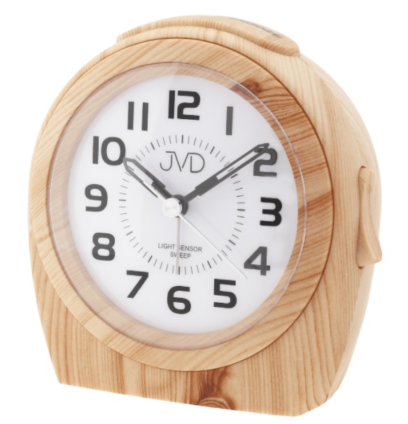 Budík s plynulým chodem JVD SRP910.12