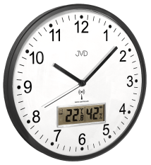 Rádiem řízené nástěnné hodiny JVD RH78.2