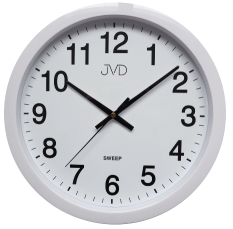 Nástěnné hodiny s plynulým chodem JVD HP611.1