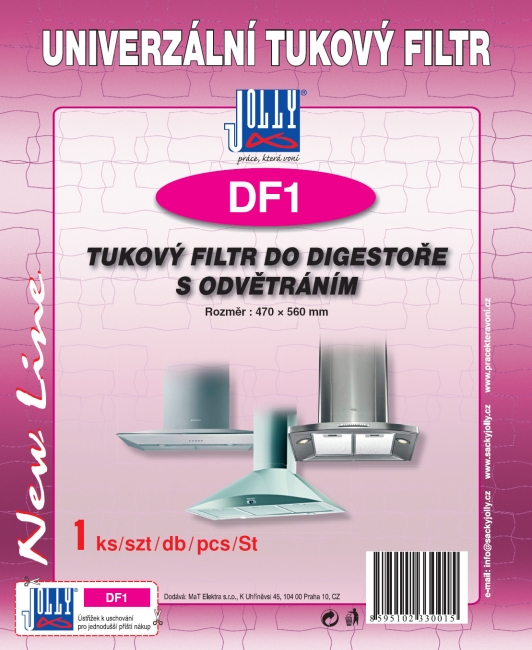 Univerzální tukový filtr do odsavače par 47x56cm