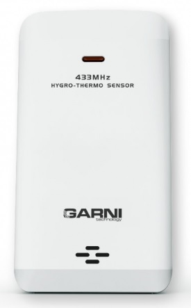 Osmikanálové bezdrátové čidlo GARNI 110H pro digitální budík GARNI 185 Arcus