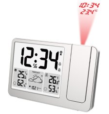 Digitální budík s předpovědí počasí JVD RB3539