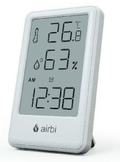 Pokojový teploměr a vlhkoměr Airbi FRAME - bílý