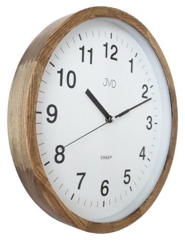 Nástěnné hodiny 30cm s plynulým chodem JVD NS19019/78