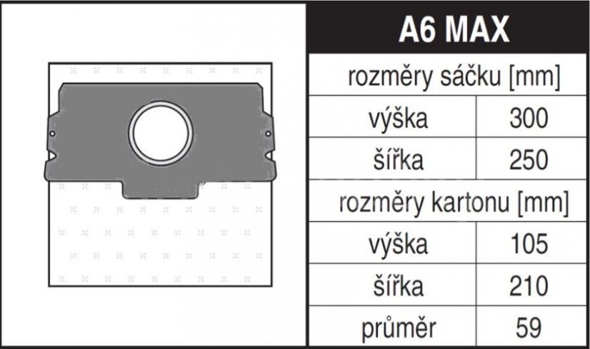 Náhradní sáčky do vysavače za originální AEG gr.11, gr.13