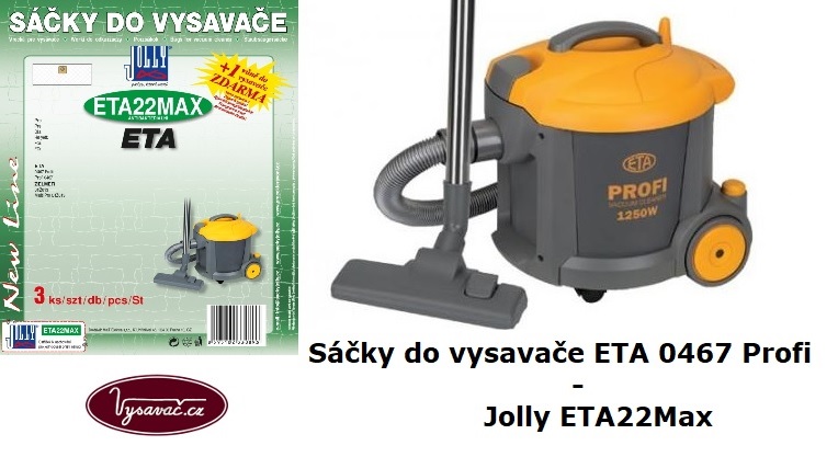 Sáčky do vysavače ETA 0467 Profi, ETA Profi 0467