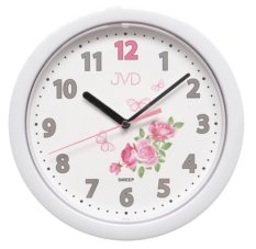 Dětské nástěnné hodiny s plynulým chodem 25cm JVD HP612.D1