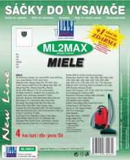 Sáčky do vysavače ML2 Max
