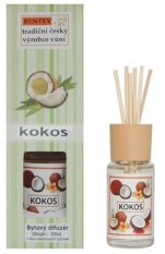 Difuzér 30ml + 6ks tyčinek kokos
