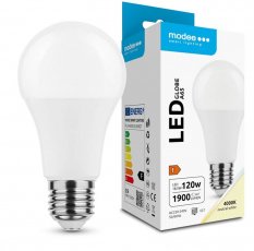 LED žárovka se závitem E27 (18,5W svítí jako 120W) - neutrální bílá