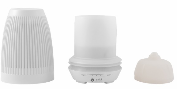 Aroma difuzér s možností osvětlení Airbi SENSE - bílý