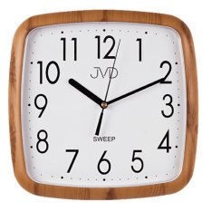 Nástěnné hodiny 25cm s plynulým chodem JVD H615.4