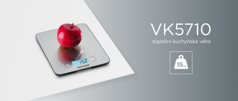 Digitální kuchyňská váha Concept VK5710 Sinfonia