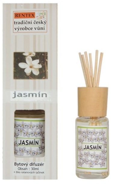Difuzér 30ml + 6ks tyčinek jasmín