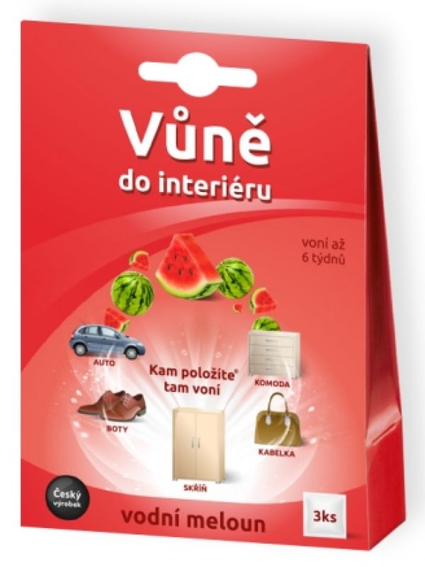 Vonné sáčky do interiéru-meloun