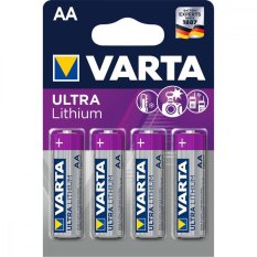 Lithiové baterie tužkové typ AA - 4ks